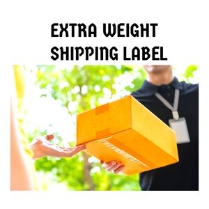 🏆Extra Weight Shipping Label